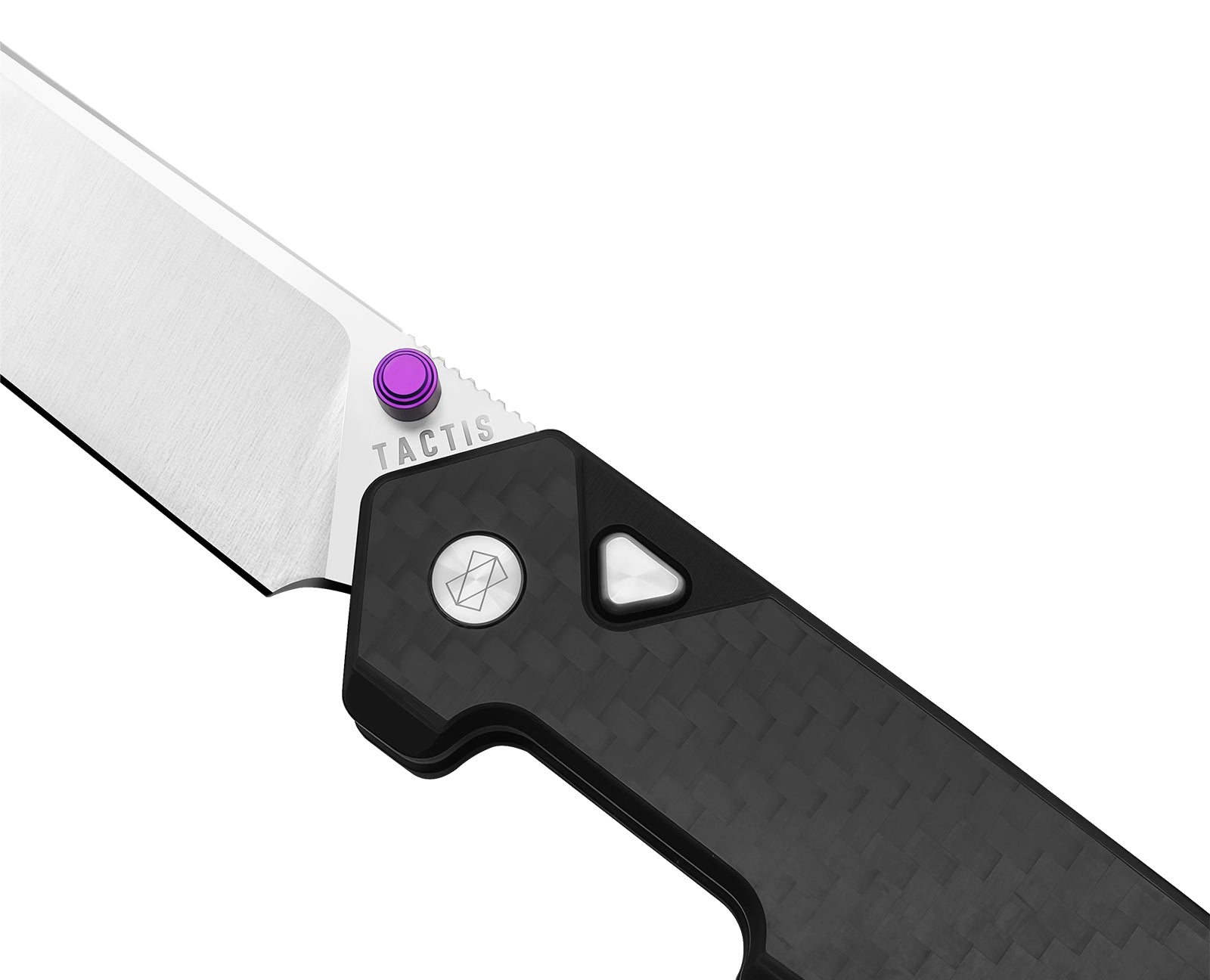 THE STRIKE | CARBON FIBER OVERLAY & BLACK G10 | SATIN